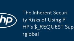 Risiko keselamatan yang melekat menggunakan superglobal $ _request php