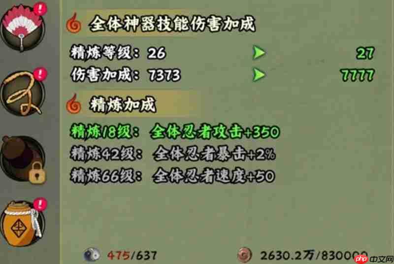 火影忍者木叶高手战力怎么提升 战力速升方法详细解析