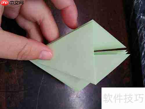 小雨伞折纸教程