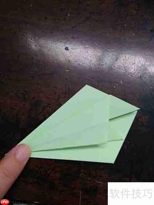 小雨伞折纸教程