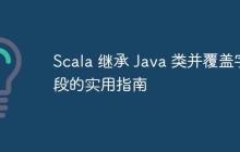 Scala 继承 Java 类并覆盖字段的实用指南