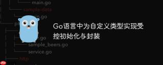 Go语言中为自定义类型实现受控初始化与封装