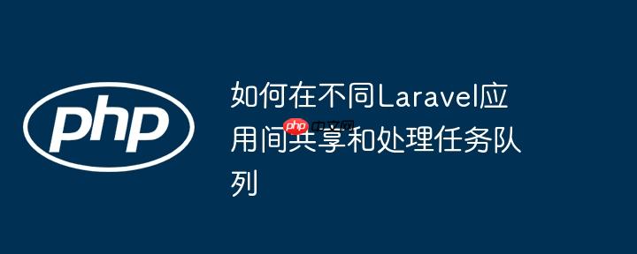 如何在不同Laravel应用间共享和处理任务队列
