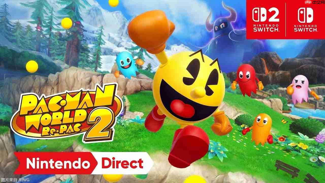 《吃豆人世界2》完全重制版《吃豆人世界2 Re-PAC》发表