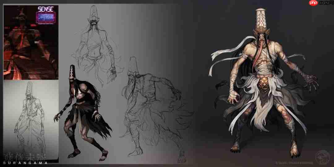 恐怖游戏《SURANGAMA》将加入黑白无常
