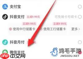 抖音买东西能用微信支付吗