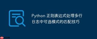 Python 正则表达式处理多行日志中可选模式的匹配技巧
