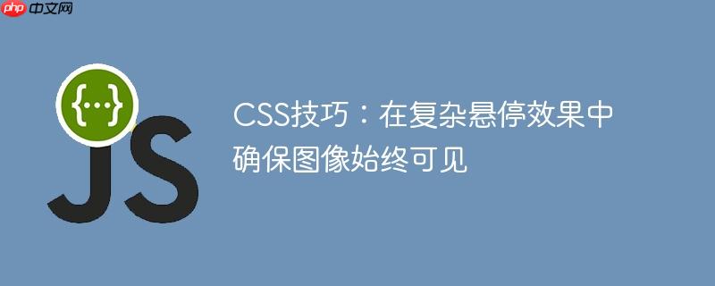 CSS技巧：在复杂悬停效果中确保图像始终可见
