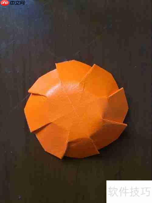 迷你雨伞折纸教程