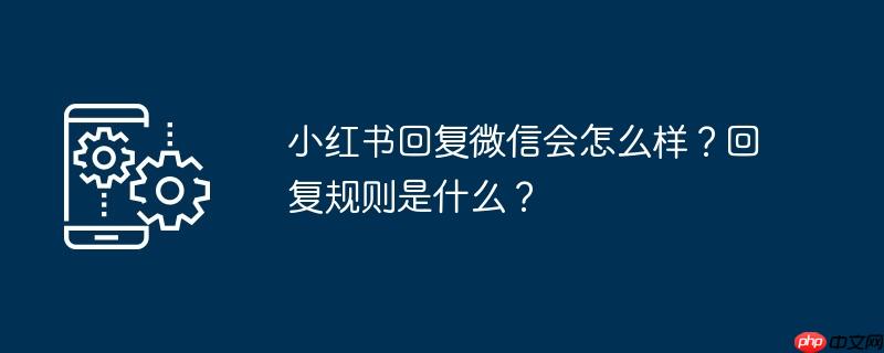 小红书回复私信会被限流吗 小红书回复怎么改成自动回复