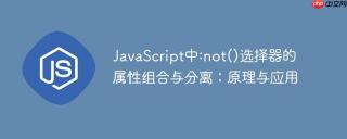 JavaScript中:not()选择器的属性组合与分离：原理与应用