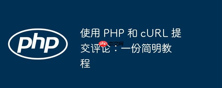 使用 php 和 curl 提交评论：一份简明教程