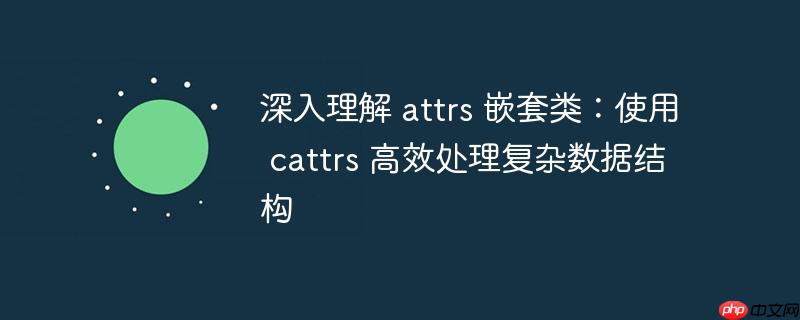 深入理解 attrs 嵌套类：使用 cattrs 高效处理复杂数据结构-小浪学习网