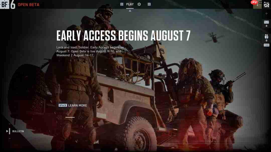 《战地6》热度空前！B测还没开Steam在线接近万人