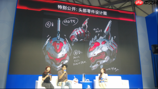 不是,真有游戏制作人穿机甲上台演出?