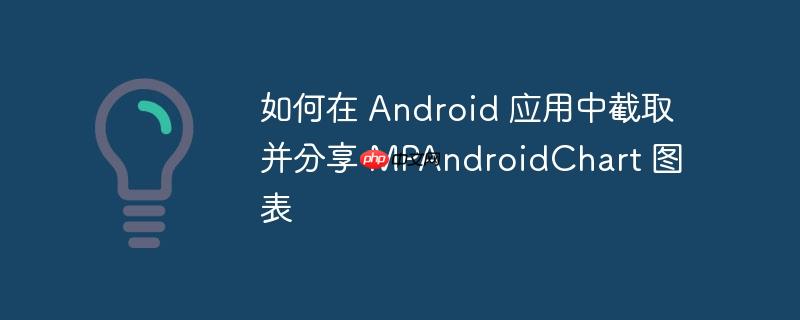 如何在 Android 应用中截取并分享 MPAndroidChart 图表