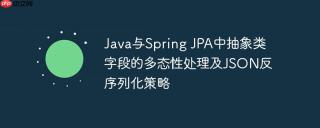 Java与Spring JPA中抽象类字段的多态性处理及JSON反序列化策略