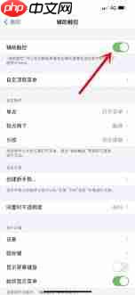 iPhone13桌面小圆点怎么设置