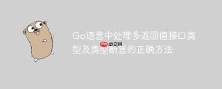 Go语言中处理多返回值接口类型及类型断言的正确方法