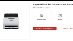 Windows 11?? Canon ImageFormula R40 ????? ???? ??