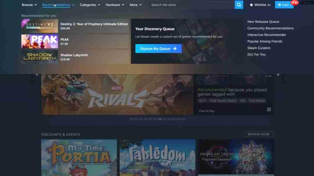 Steam商店重大改版即将更新 “抢先体验”测试版已上线