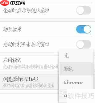 UC浏览器访问电脑版网页方法