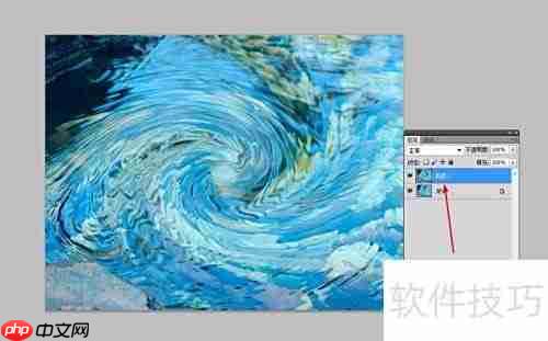 PS扭曲与杂色滤镜技巧