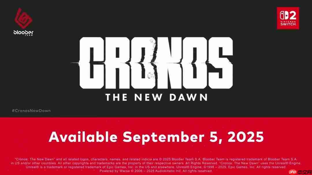 《时间旅者：重生曙光》Switch 2版9月5日发售