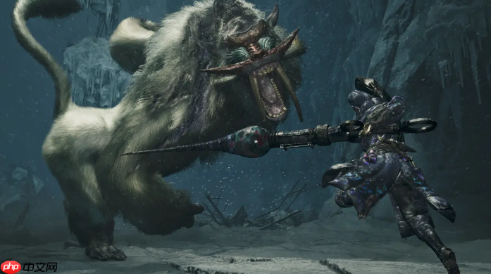 《怪物猎人:荒野》新更新即将上线 超酷巨型冰镐武器登场