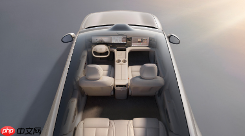 智己LS6内饰官图发布:悬浮式一体屏设计引领新潮流