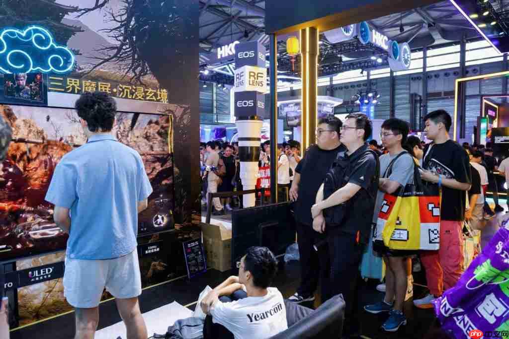 ChinaJoy 首日海信电视引爆全场,E8Q Pro 以巅峰画质重构游戏体验