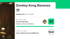 Donkey Kong Bananza? Metacritic ??? Goty ???? ????