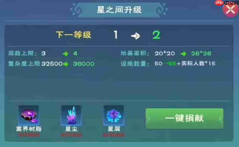 创造与魔法星之间有什么用 星之间作用是什么怎么打开