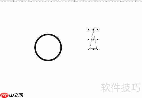 CorelDRAW绘制指南针图标