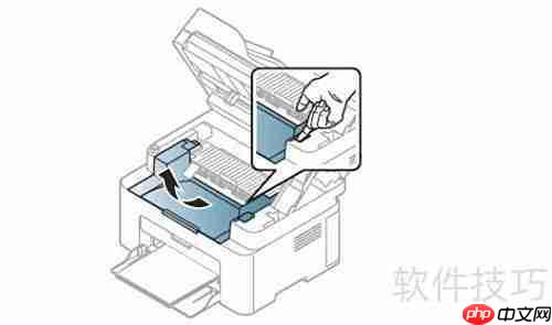 三星打印机加碳粉步骤