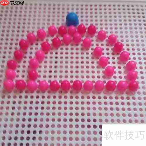 粉色雨伞蘑菇插法技巧