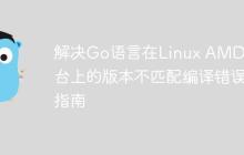 解决Go语言在Linux AMD64平台上的版本不匹配编译错误指南