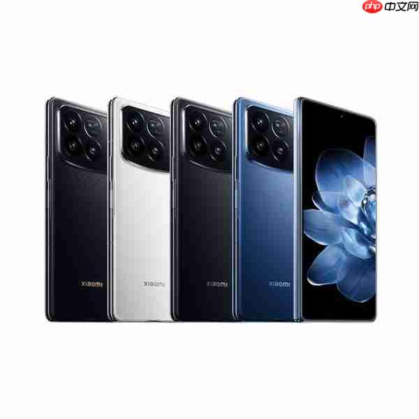 曝小米阔折叠 MIX Fold 5 配置:厚度为 8 毫米 电池达 6 千