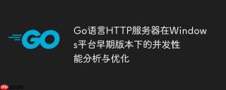 Go语言HTTP服务器在Windows平台早期版本下的并发性能分析与优化