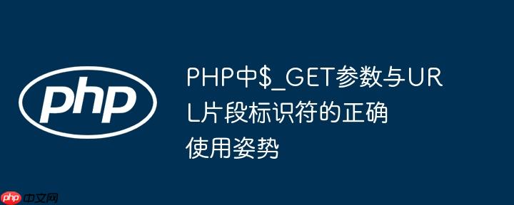 php中$_get参数与url片段标识符的正确使用姿势