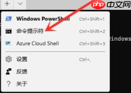 win11系统怎么打开命令提示符
