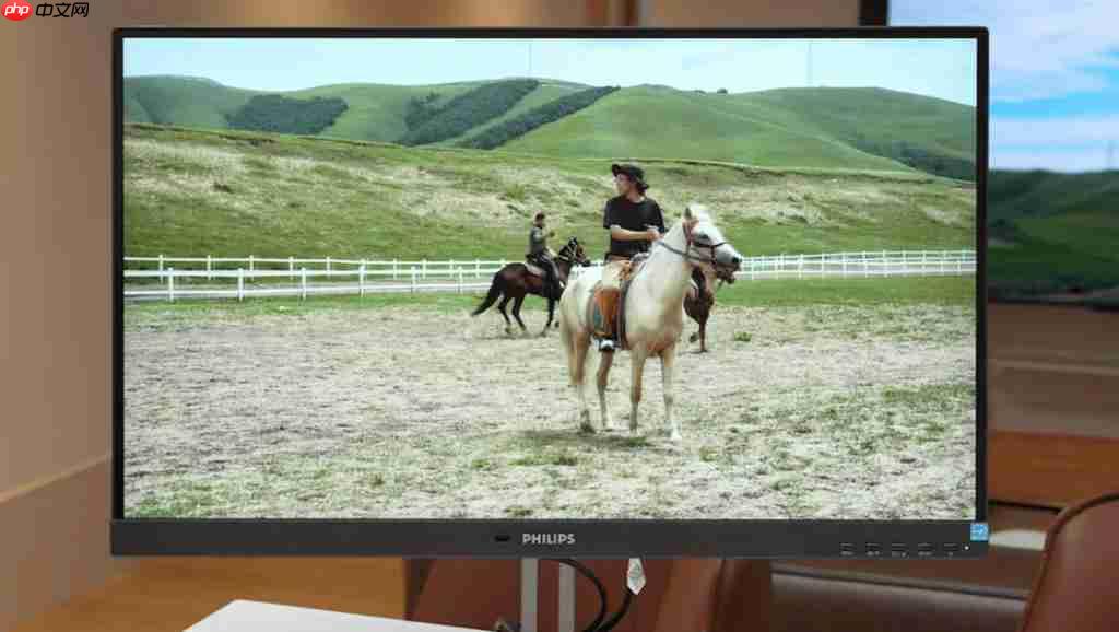  无线投！大视野！上瘾了！飞利浦无线投屏显示器 27B2W5600