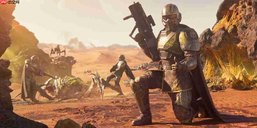 《绝地潜兵2》更难对付的新敌人开发中 带来大挑战