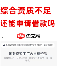 安逸花有额度综合评分不足如何解决