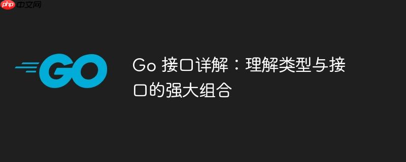 go 接口详解:理解类型与接口的强大组合
