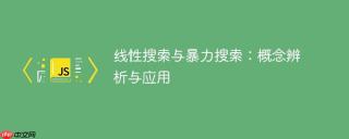 线性搜索与暴力搜索：概念辨析与应用