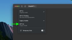 How to Re-Enable GPT-4o Model in ChatGPT for Mac