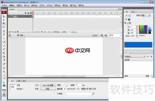 Flash CS3文字输入教程