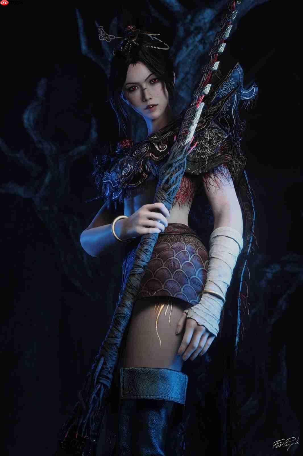 《明末:渊虚之羽》Steam好评率破50% 女主美图赏