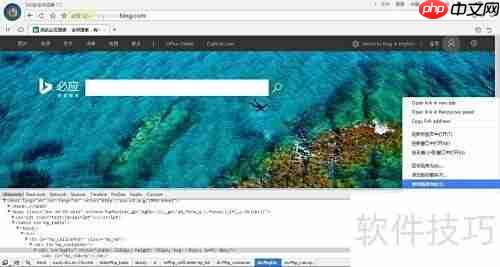 获取必应搜索美图技巧